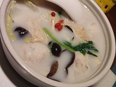 无油鱼汤腐竹煮时蔬-大树餐厅(益田假日店)