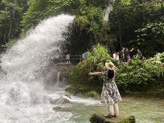 -小七孔景区-六十八级跌水瀑布