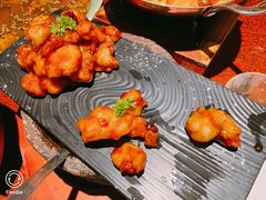 雪花糖醋里脊-绿茶餐厅(华联万柳店)