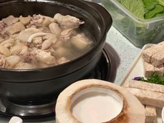 原味椰子冻-烹然四季椰子鸡火锅(团结湖总店)