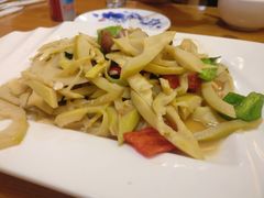 高山笋炒肉-下梅人家土菜馆(历史文化餐厅度假区店)