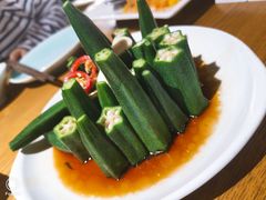 好吃的秋葵-去茶去餐厅(中央大街店)