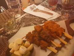 混合酱烤鸡肉串小食-星巴克(成都太古里二店)