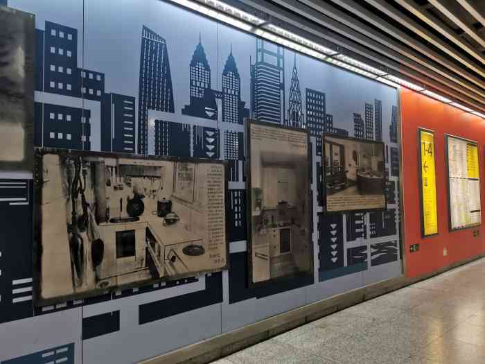 两路口地铁站-"无论什么时候人都那么多.作为3号线和1.