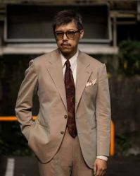 点击看大图 -怒马会 全麻衬西装高级定制