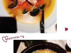 鸡汤虾仁豆腐-绿茶餐厅(广州天河城店)