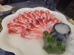 宁夏滩羊肋肉-百草滩羊清水涮羊肉·清真·宁夏盐池滩羊(莲花桥店)