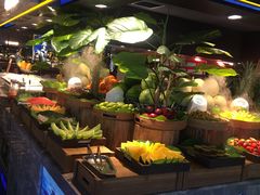 自助取餐区-喜庭海鲜自助(北辰三角洲北辰荟店)