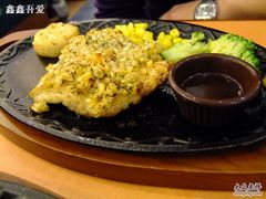 蒜香鸡排-萨莉亚意式餐厅(河东万达店)
