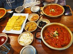 猪颈肉泡菜汤-金北顺大锅家(신사본점)