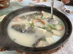 白鲢鱼头汤-芸海阁·农家私房菜(沙家浜景区出口店)