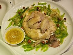 捞起杜远凉瓜真味鸡-新兴家喻酒家·羊城名宴(昌岗店)