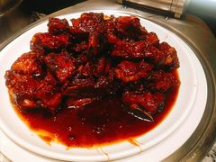 糖醋排骨-晶丽香榭自助餐(南京大饭店)