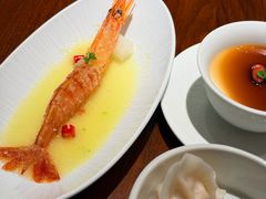 椴树雪蜜腌大虾-喜鼎海胆水饺(东港店)