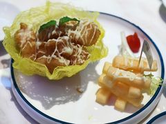 初恋青芥虾球-顺粤楼·粤菜·点心(融创茂店)