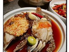 -草家酱蟹炭火烤肉店(珲春南路一店)