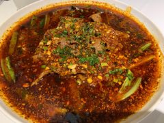 香辣水煮牛肉-眉州东坡(春秀路店)