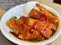 咖喱猪扒饭-新华医院-食堂