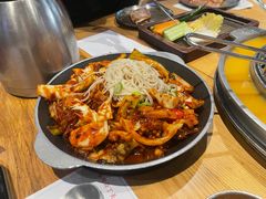 炒鱿鱼-姜虎东白丁烤肉(虹桥天地店)