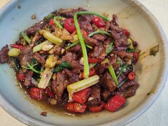 小炒黄牛肉-湖南乡情湘菜馆(罗湖店)