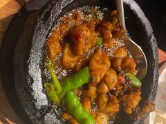 石锅杭椒牛蛙-桂满陇-西湖船宴(西单大悦城店)