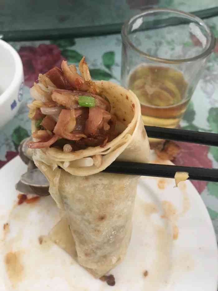 流钟桑记锅子饼(总店)新忠快餐-"去水落坡镇看老家具跑了一上午搜索