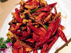 老干妈炒鱿鱼-吕氏疙瘩汤·新派鲁菜(欢乐汇店)