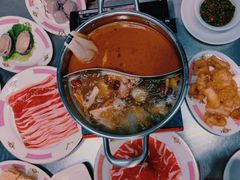 沙茶拼花雕醉鸡锅底-燃计沙茶皇·香港沙茶火锅(人广旗舰店)
