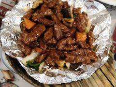 铁板牛柳-添福来墨鱼饺子 · 海鲜东北菜(泡崖店)