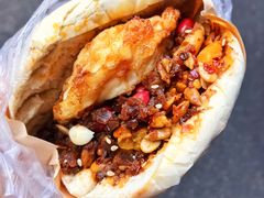 蛋菜夹馍-老马家马蓉蛋菜夹馍·腊牛肉夹馍(回民街店)