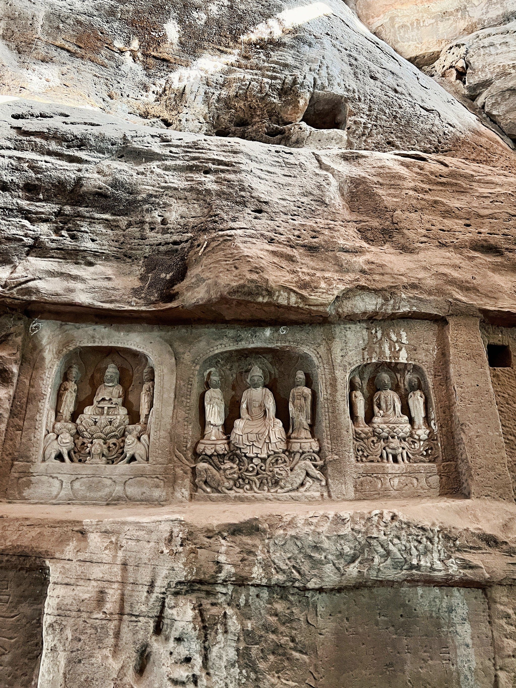 绵阳|魏城也有座圣水寺,唐代石刻佛栩栩如生