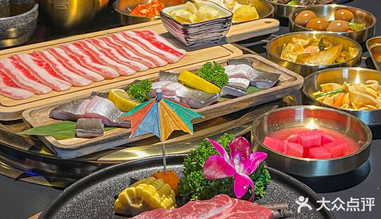 终于在佛山吃到了‼️韩剧同款烤肉➕料理   