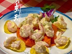 芥末虾球-龙桥私厨·姜花菊花过桥鱼·顺德菜(容桂店)