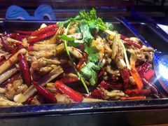 姜辣味牛蛙平锅-蘭奢雅集·江浙菜(青山江滩店)