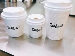 拿铁-Seesaw Coffee(上海国金中心店)
