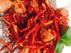 干锅牛肉粒-扬州狮子楼·非遗淮扬菜(总店)