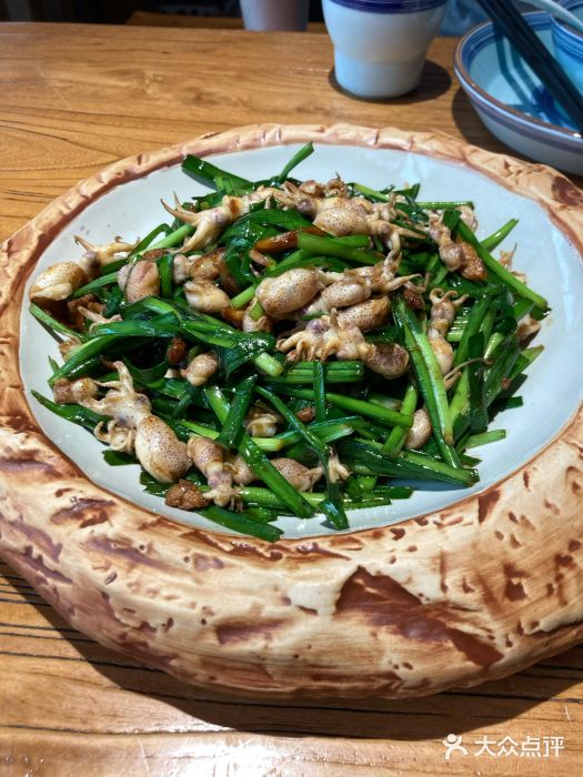 老水塔雜魚館韭菜炒海腸圖片