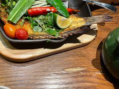 香茅草烤罗非鱼-云海肴·汽锅鸡·云南代表菜(天山百盛优客店)