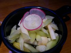 翠绿泡藕尖-胖哥俩肉蟹煲(万国店)