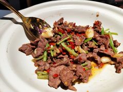 小炒黄牛肉-九毛九西北菜(百信广场店)