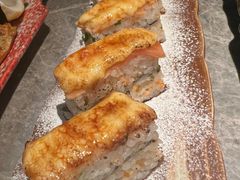 焦糖三文鱼寿司-炙柒Sekinana·精致日料(合生汇店)