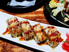 鲜切芒果芝士卷寿司-小川洋风料理(街道口店)