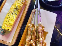 -蚝堡·生蚝海鲜烧烤物种起源•海肠捞饭(刘公岛店)