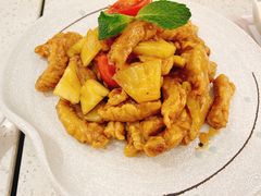 菠萝里脊肉-船歌·鱼水饺青岛菜(金狮广场店)