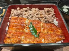 鳗鱼肥牛盖饭-玄白·炭烤活鳗(上海首店)