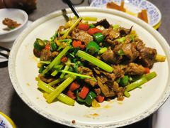 小炒黄牛肉-花溪雨·森林餐厅(石基店)