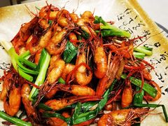 葱爆河虾-75幢私房菜馆