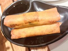 黄芽菜肉丝春卷-馋三尺蟹粉小笼(人民广场店)