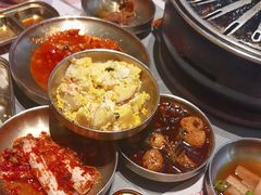 -草家酱蟹炭火烤肉店(珲春南路一店)