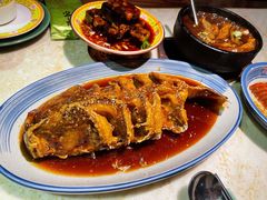 汁烧鲈鱼-那家小馆•北京菜•烤鸭(中关村店)